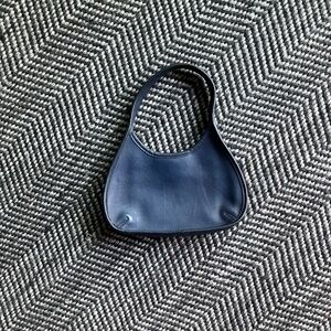 Rare Vintage Coach 9027 Ergo Mini Satchel Bag - Navy Blue